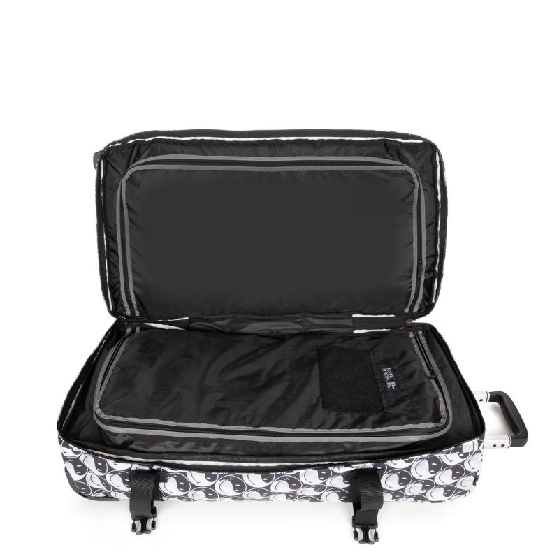 Valise souple Transit'R M 67 cm Smiley YY Black