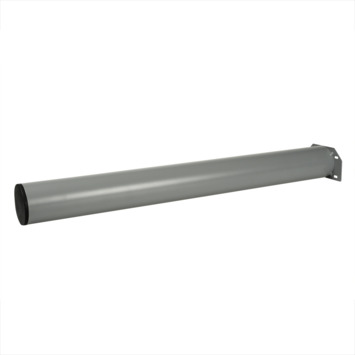 Duraline tafelpoot rond zilvergrijs Ø76 mm 72 cm