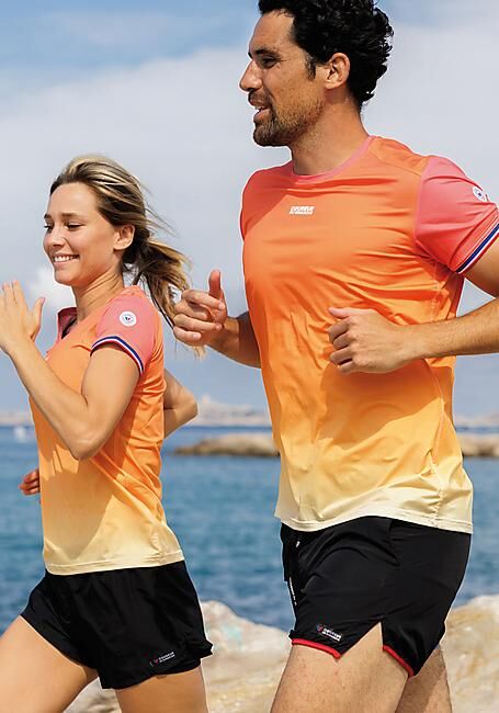 COUREUR DU DIMANCHE - T-SHIRT MC LE DEGRADE M