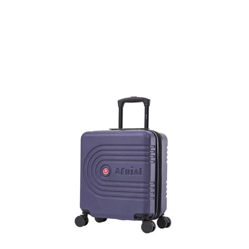 Valise underseat rigide Déclic Extensible 45 cm Violet
