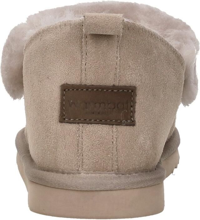 Warmbat Wiluna Pantoffels Dicht Taupe