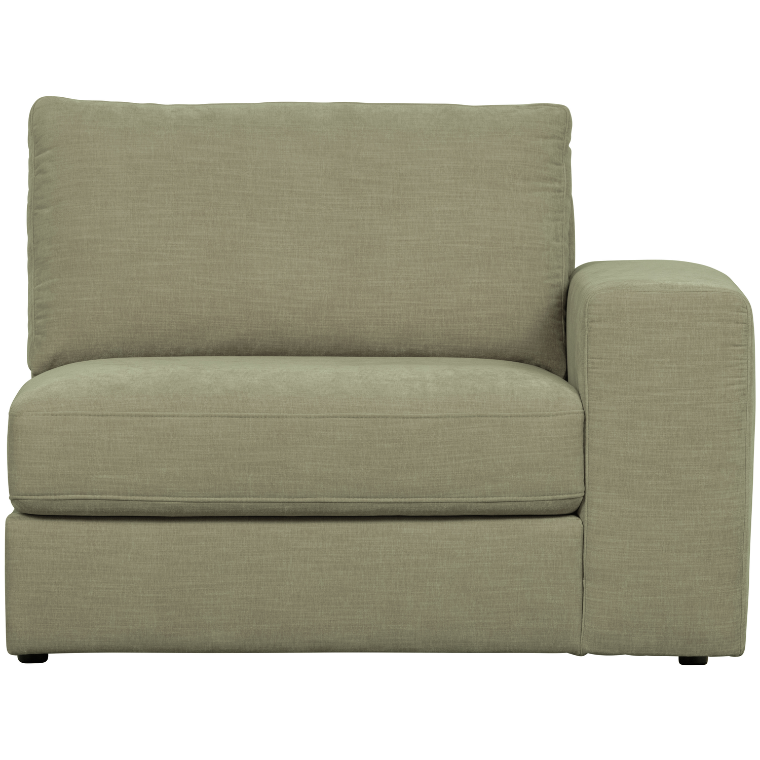 vtwonen Family 1-Zits Bank Element Arm Rechts - Polyester - Groen
