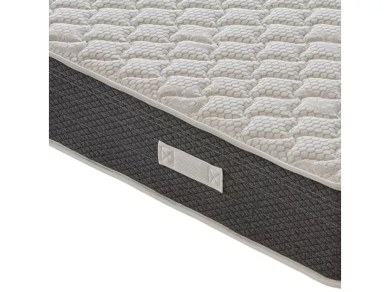 Matelas ressorts ensachés 90x190 cm accueil mousse hr epaisseur 30 cm