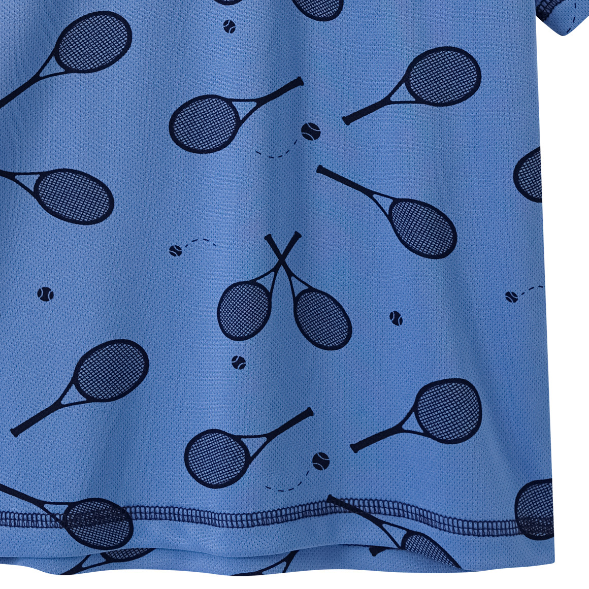Topolino Jungen Sport-T-Shirt mit Allover-Print blau