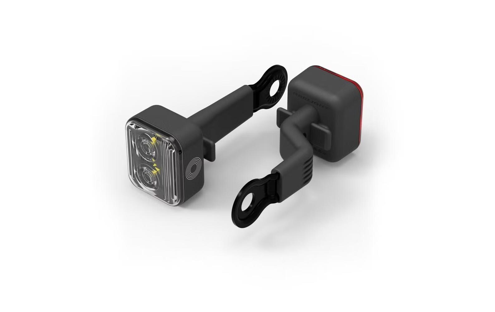 Velolampe AMS Light C DauerlichtElektromagnetisches Fahrradlampenset