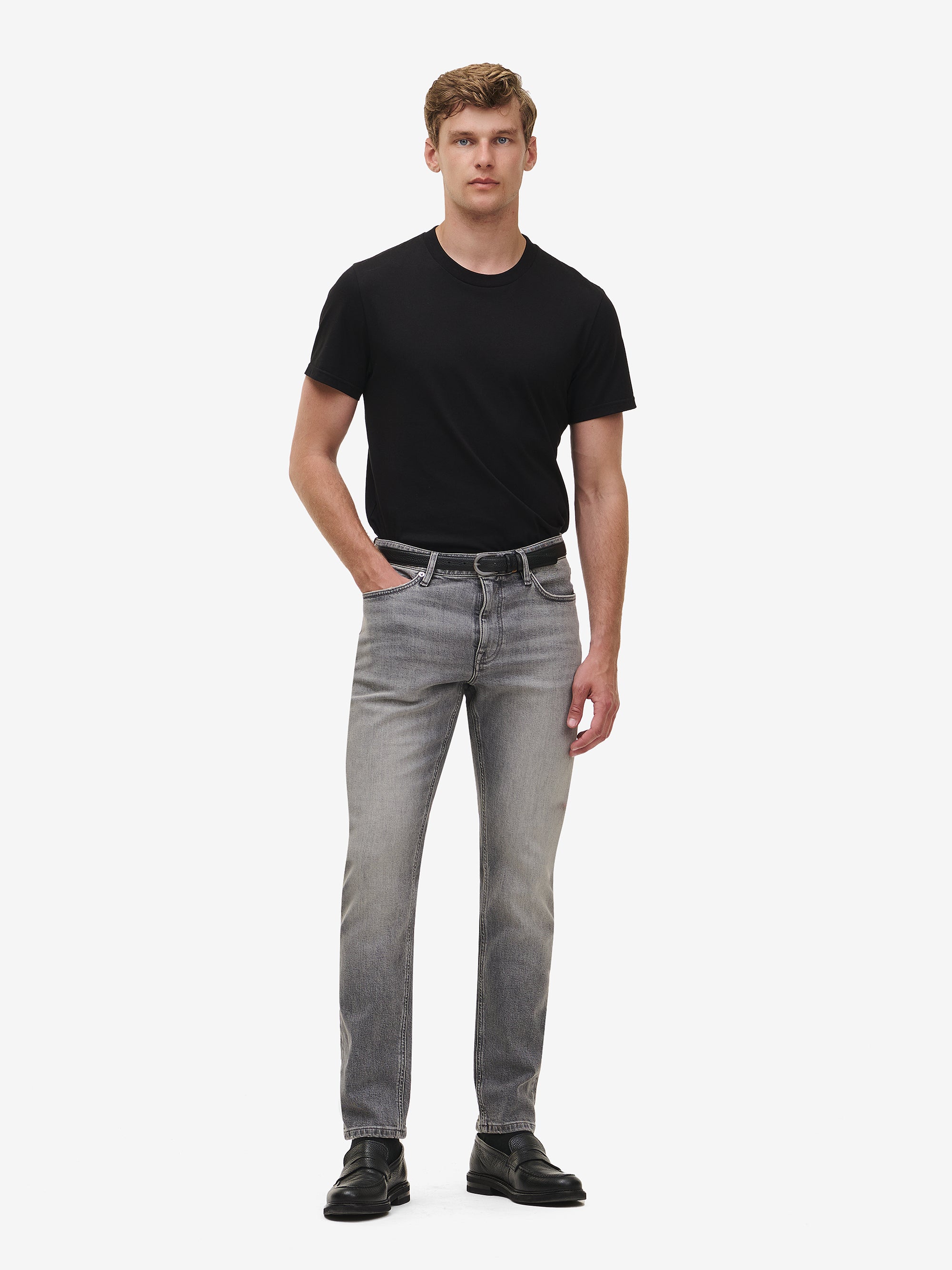 Yamane Midweight Cotton-Stretch PA30134-GRY
