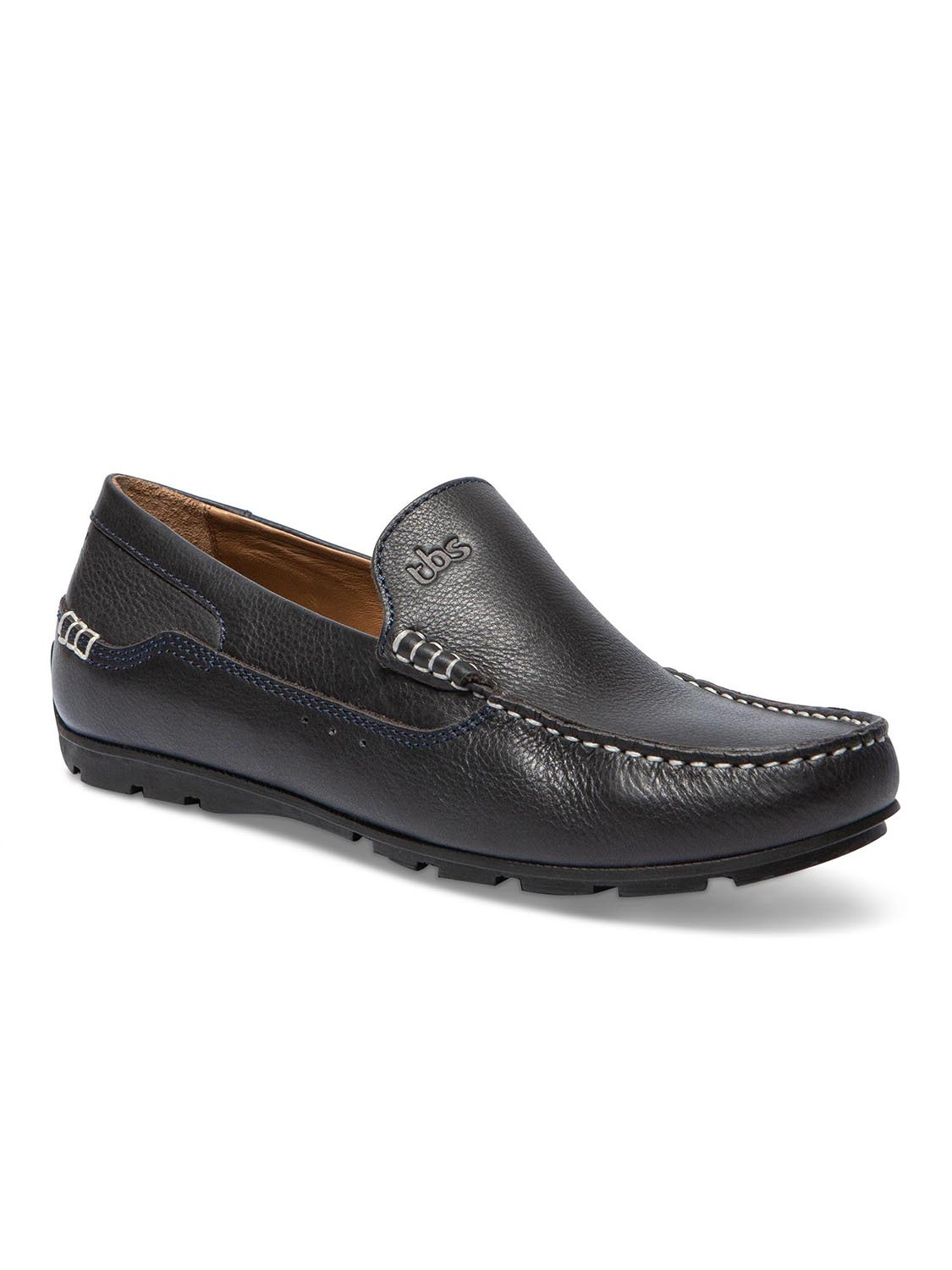 Mocassins Homme En Cuir Marine