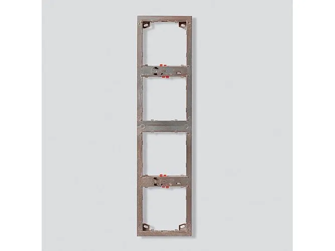 Siedle MR 611-4/1-0, Ramme, Siedle, Messing, Overflade, 99,5 mm, 17 mm