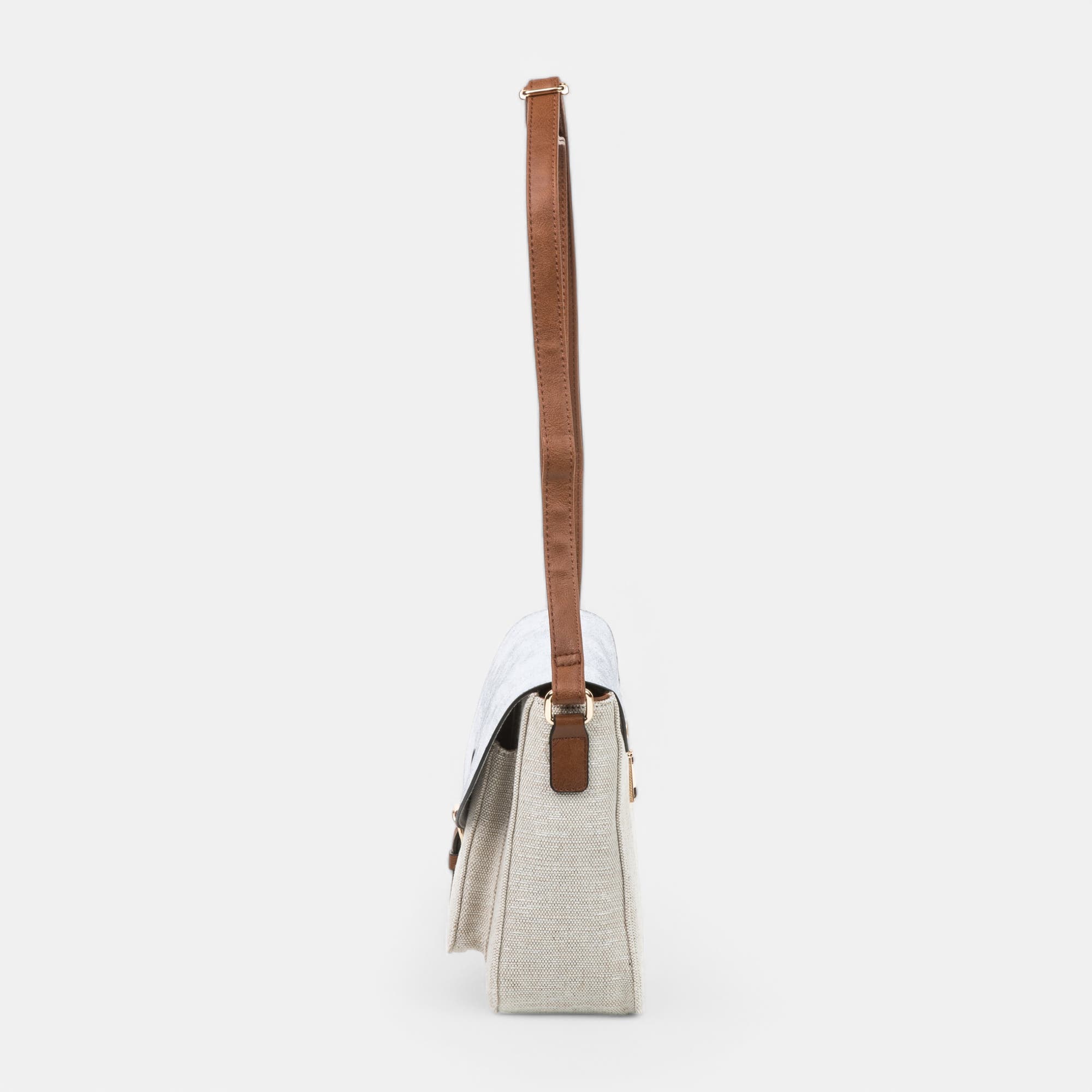 Sac bandoulière argent