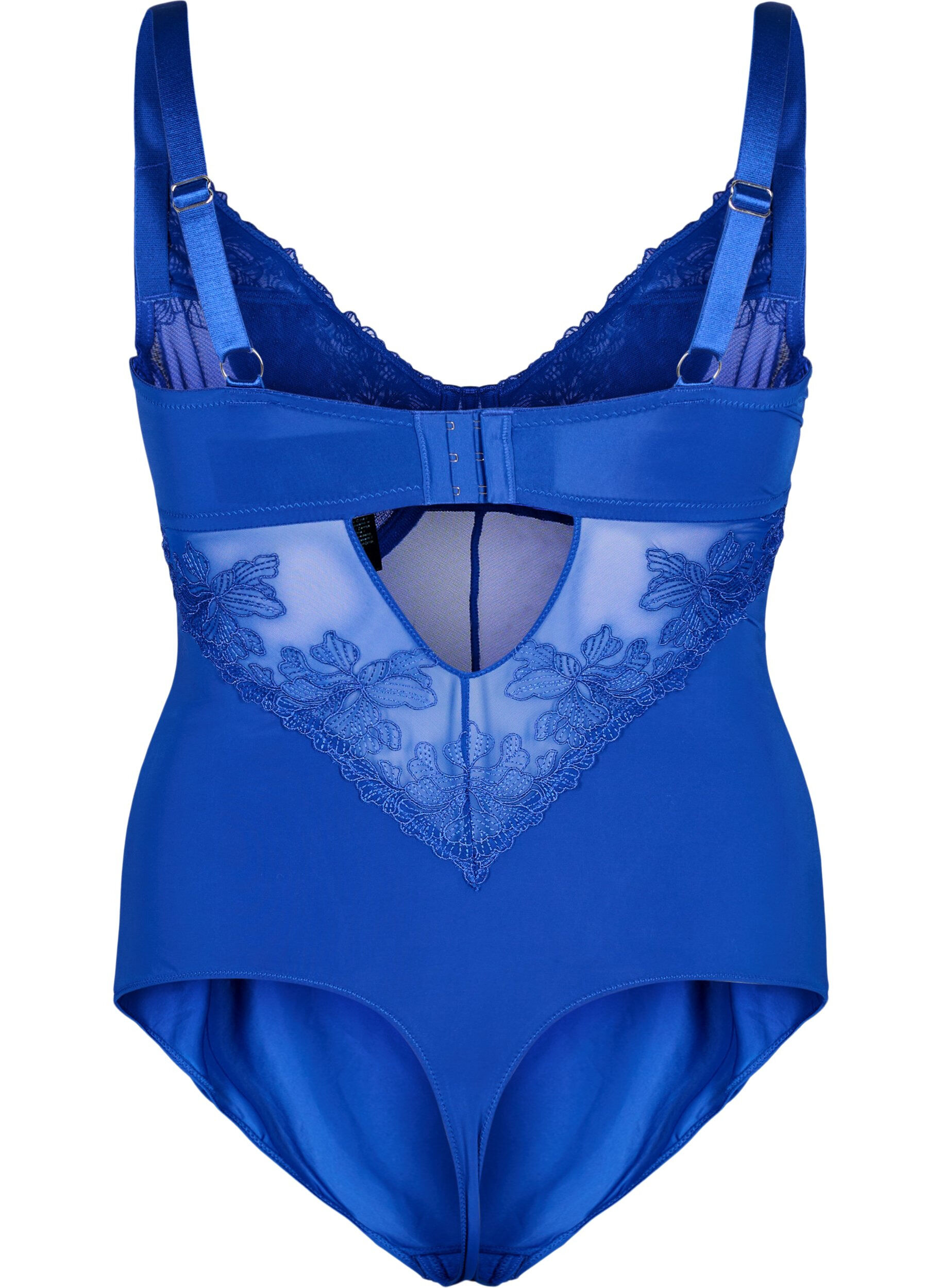 Bodystocking med broderede detaljer