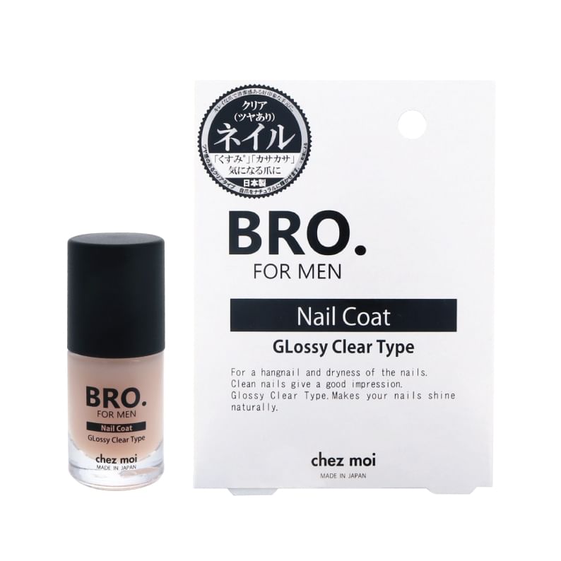 BRO. FOR MEN - Nagellak glanzend transparant