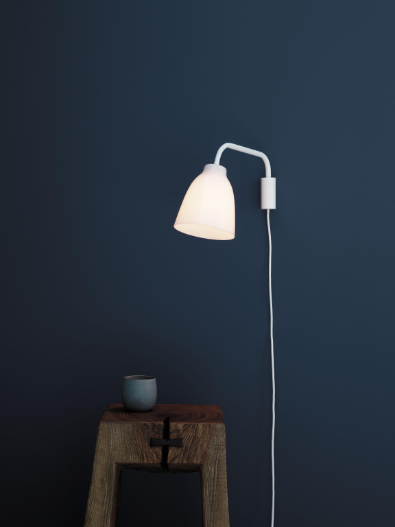 Fritz Hansen Caravaggio wandlamp wit