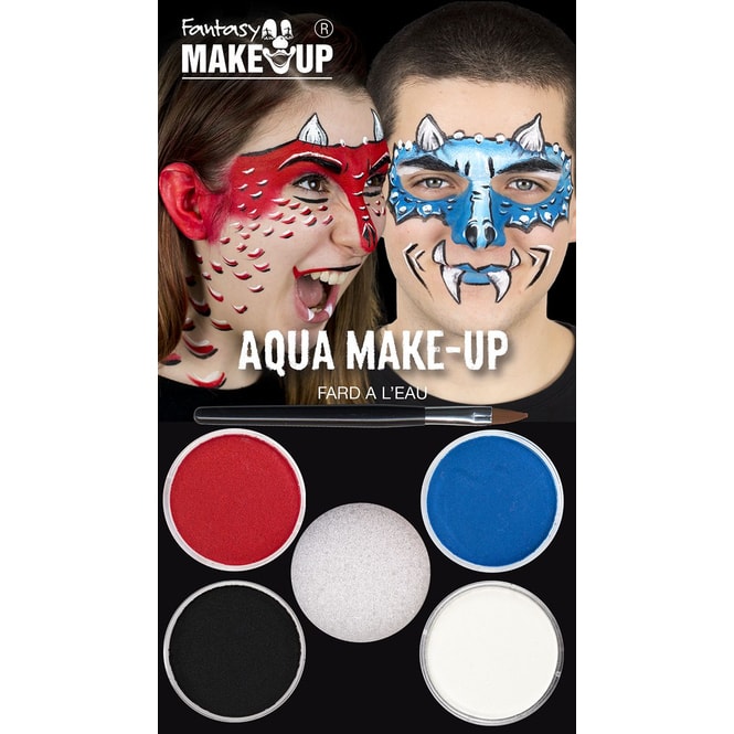 Schminkset - Drache - Make-up mit Zubehör