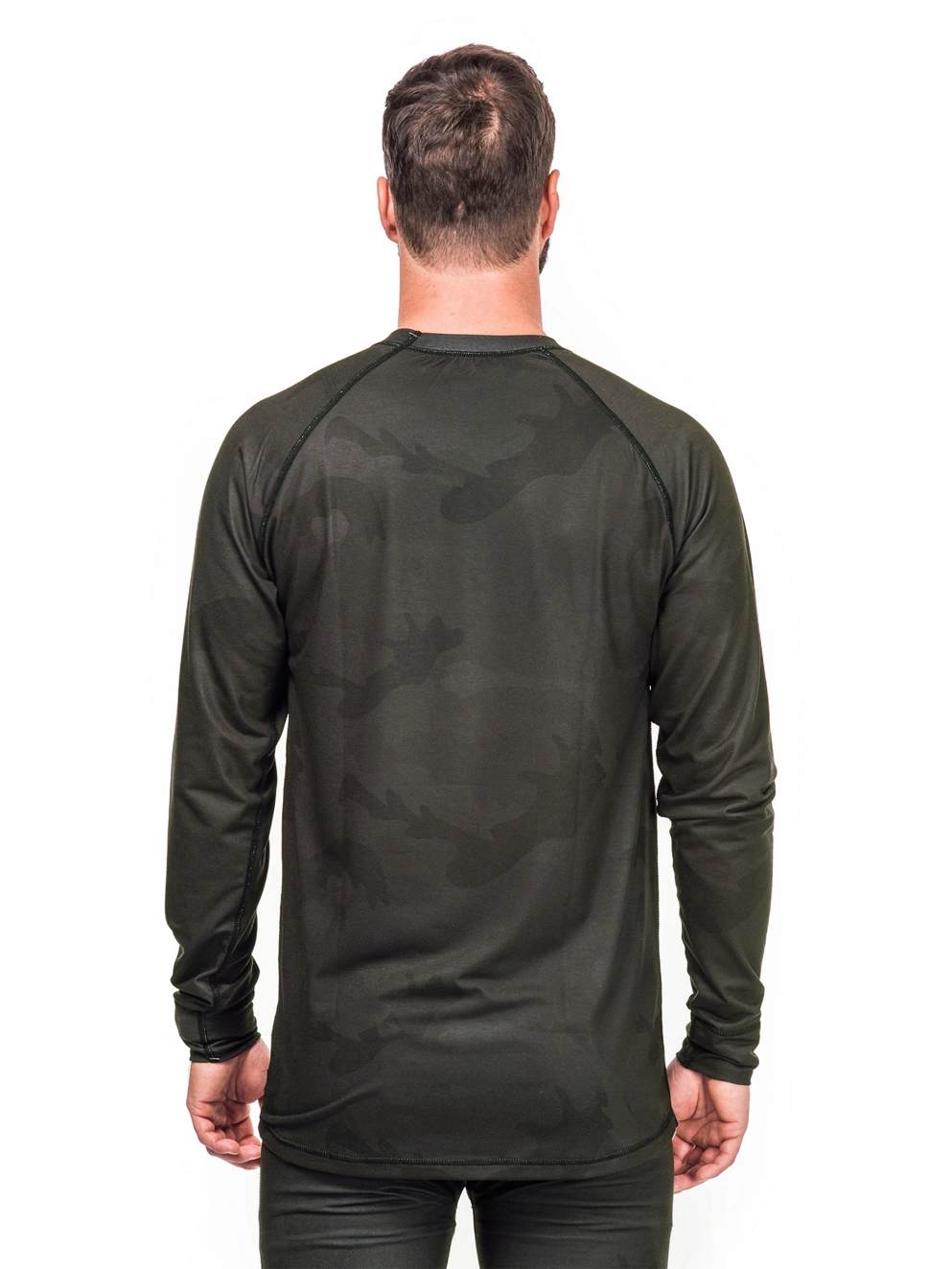 Horsefeathers Riley Base Layer Top black camo