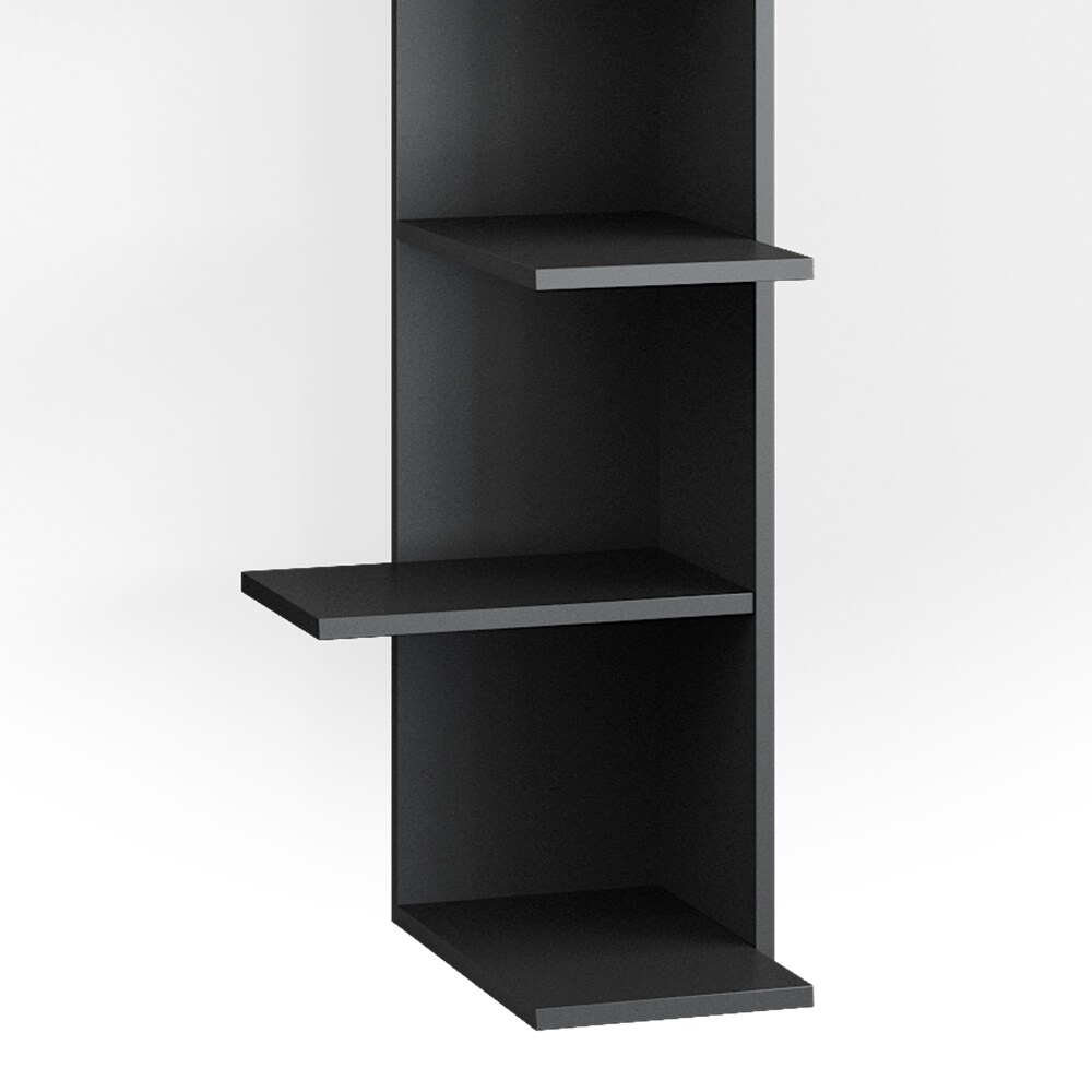 Vicco Bücherregal Standregal Eckregal Tera ANT 6 Etagen Wandregal Nischenregal