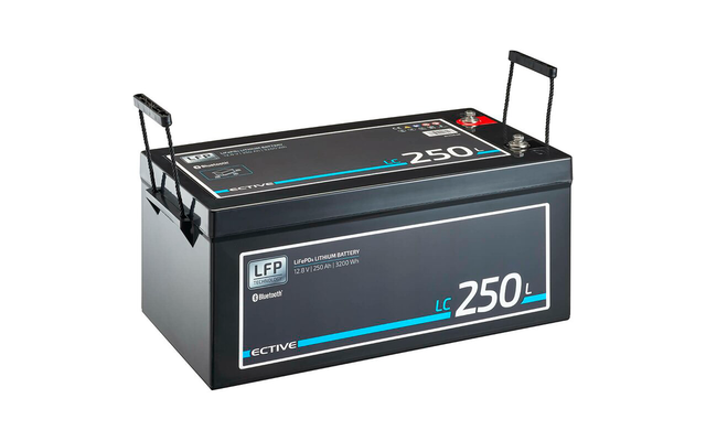 Ective LC BT 12 V LiFePO4 Lithium Versorgungsbatterie