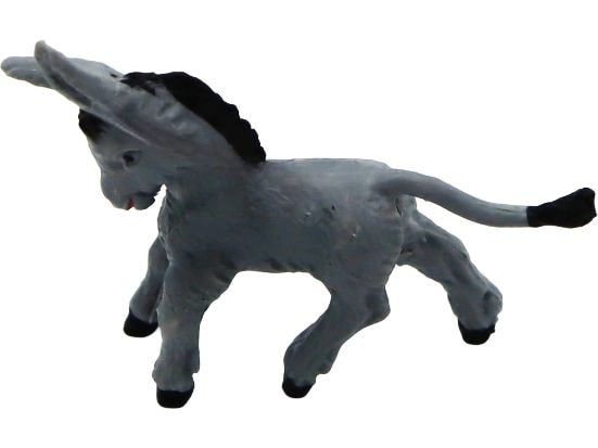 Bottsa Mini-Figur Esel 5 cm Kleine Kunstwerke für grosse Sammlerherzen