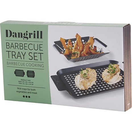 Dangrill grillfad - 2-pak