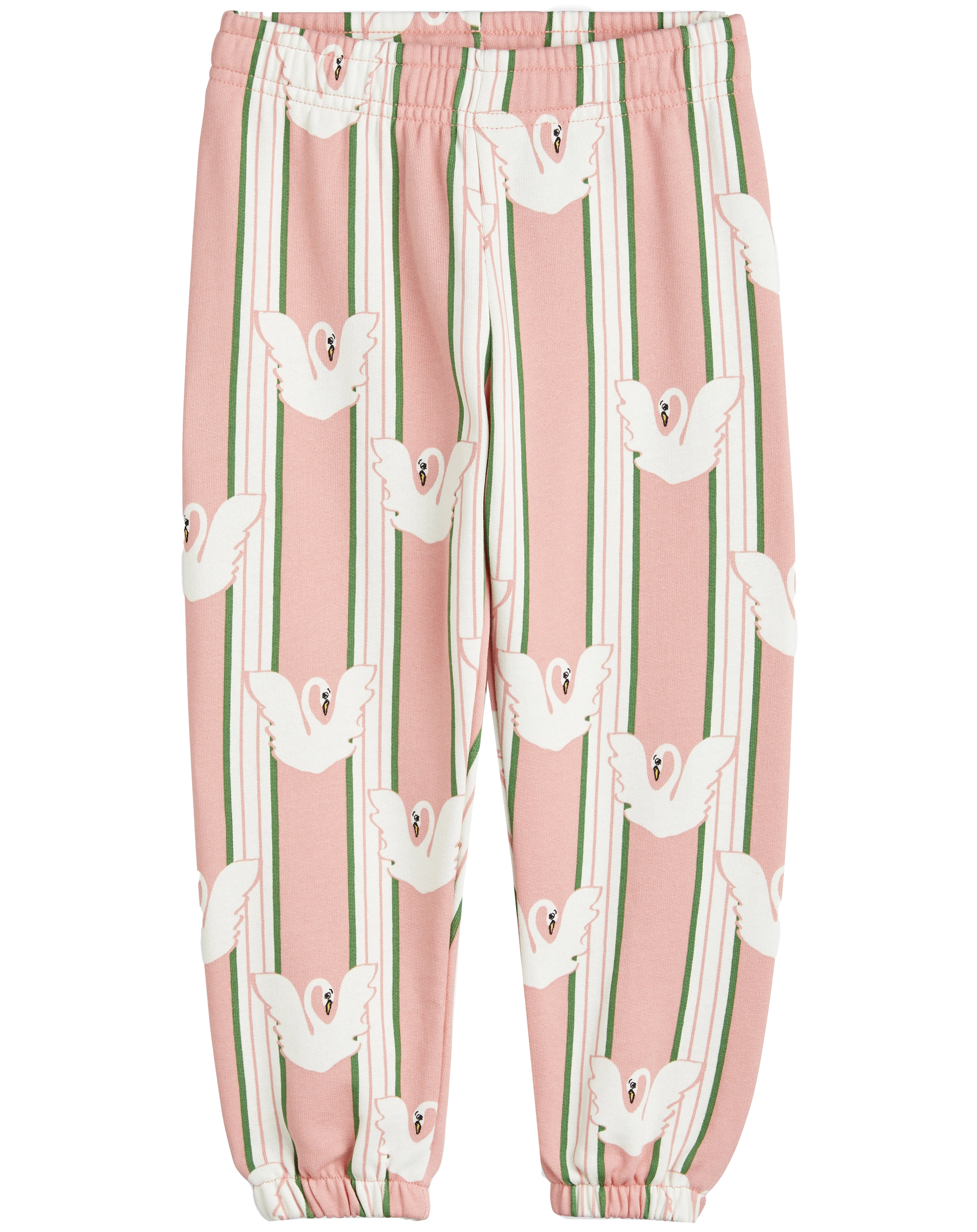 Sweathose SWAN AOP in rosa