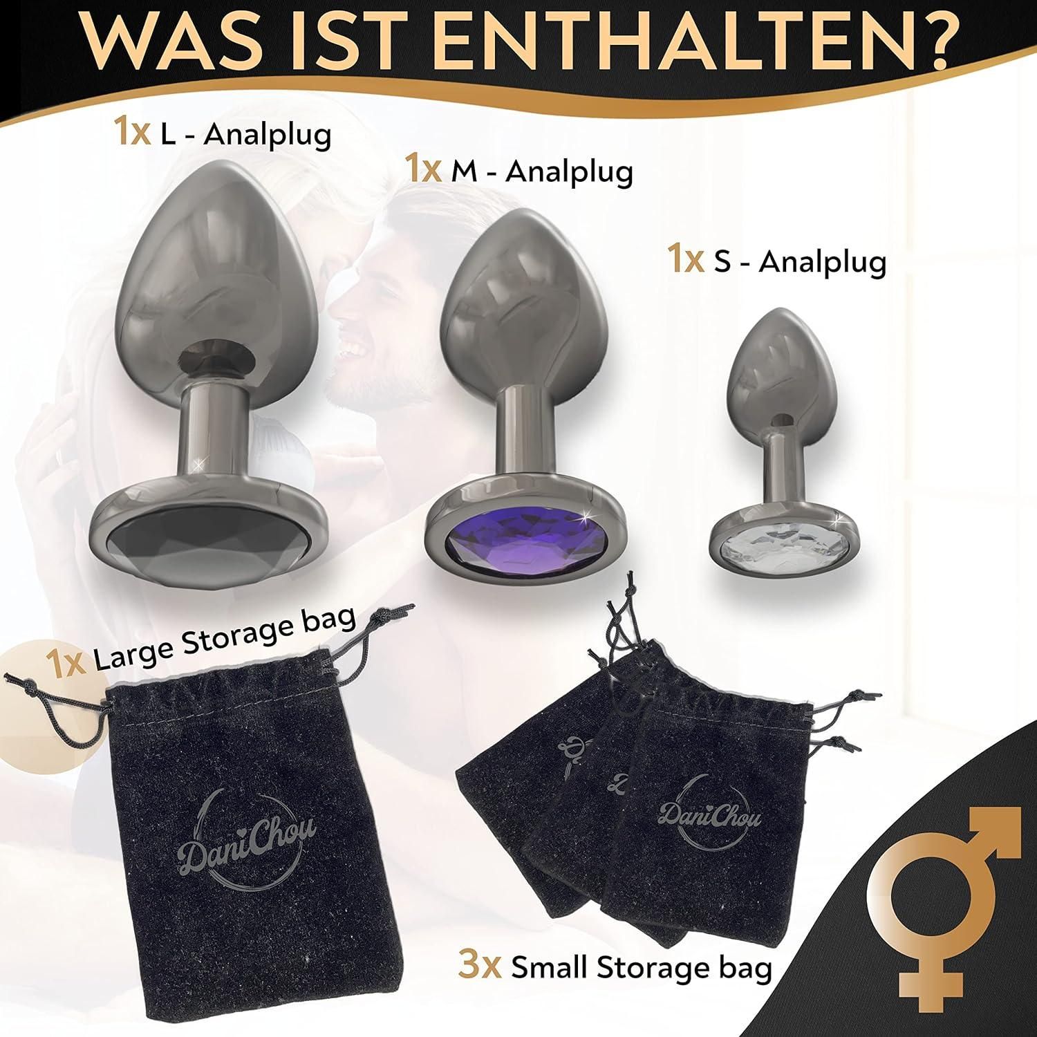 DaniChou GemPlugs 3X | Analplugs