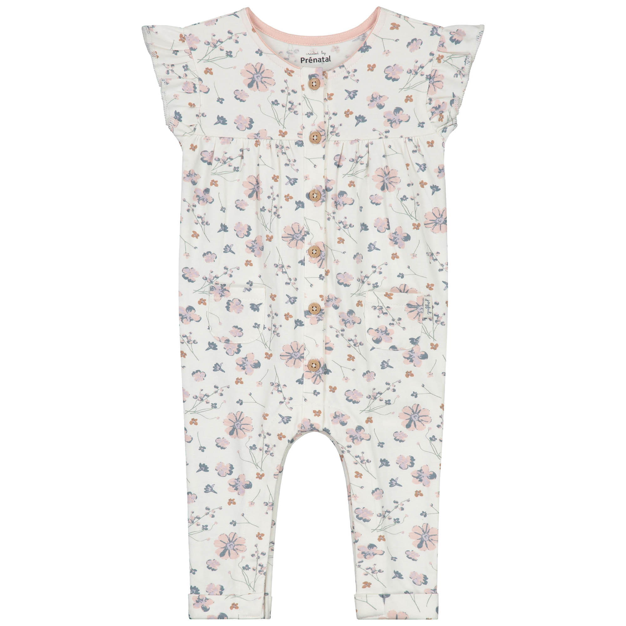 Prénatal newborn boxpakje mouwloos bloemen multi