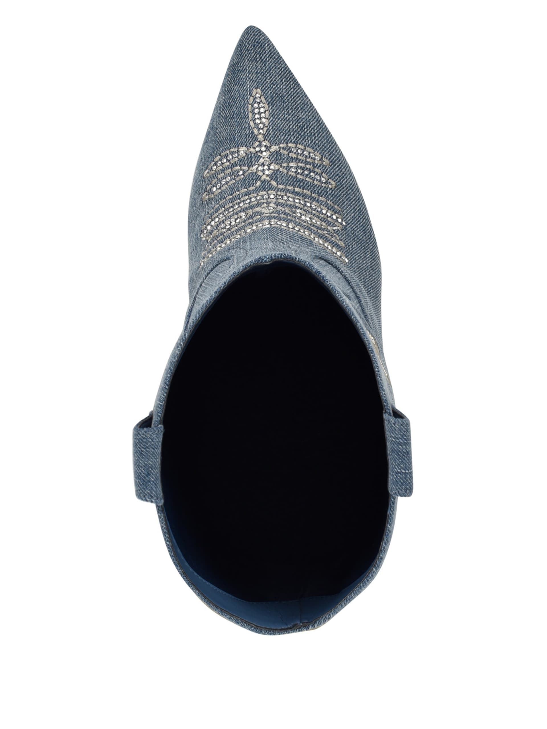 Botas Rasima em jeans azul