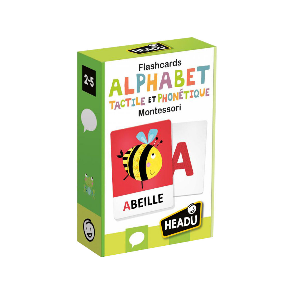 Flashcards Alphabet Tactile et Phonétique Montessori