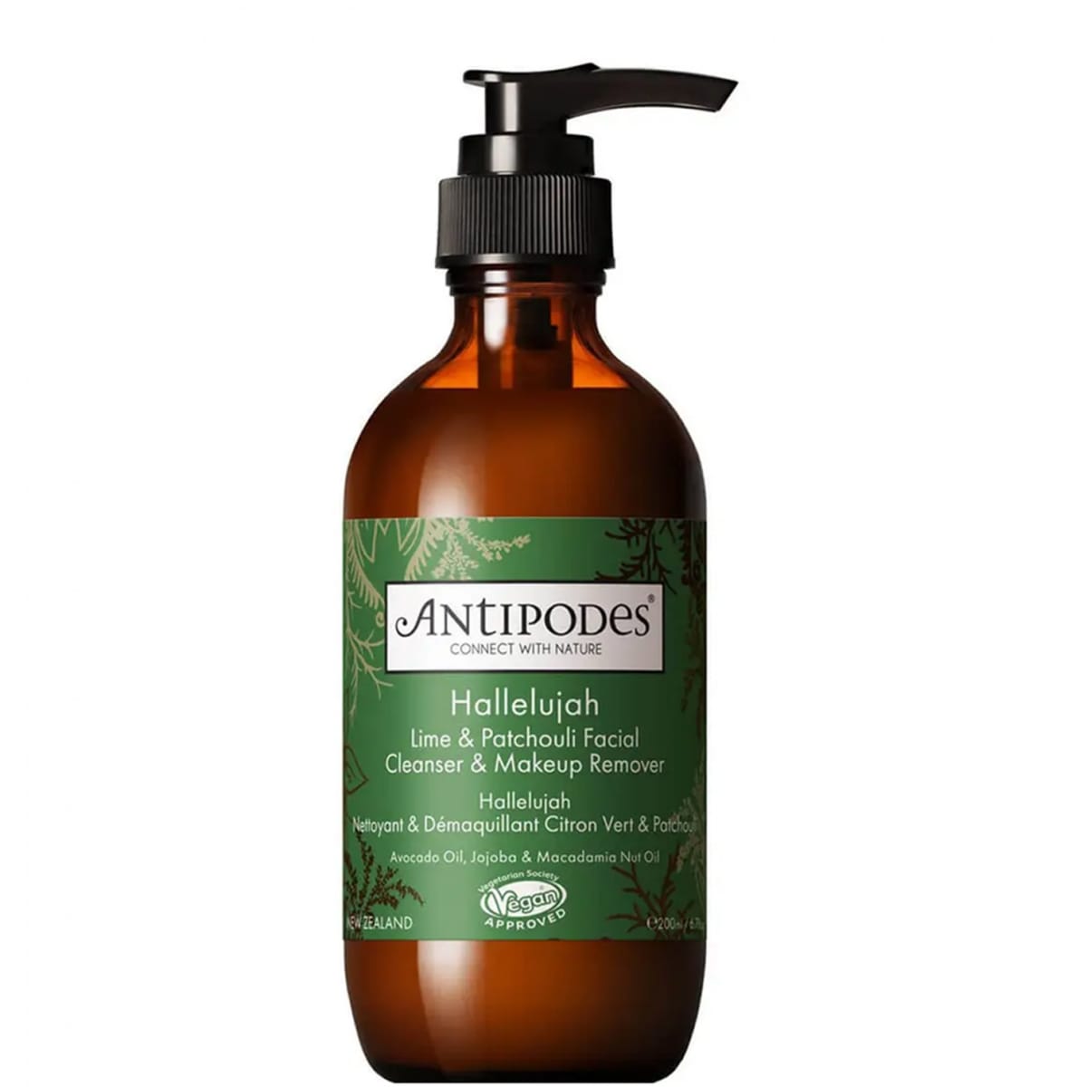 ANTIPODES Hallelujah Nettoyant &  Démaquillant Citron Vert et Patchouli