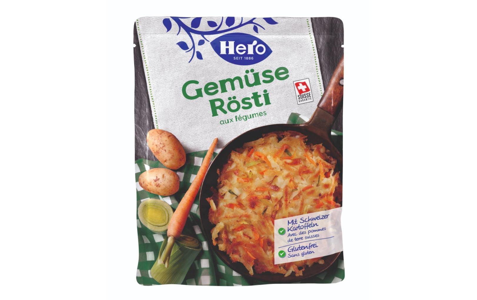 Gemüse Rösti 500 gSchweizer Nationalgericht