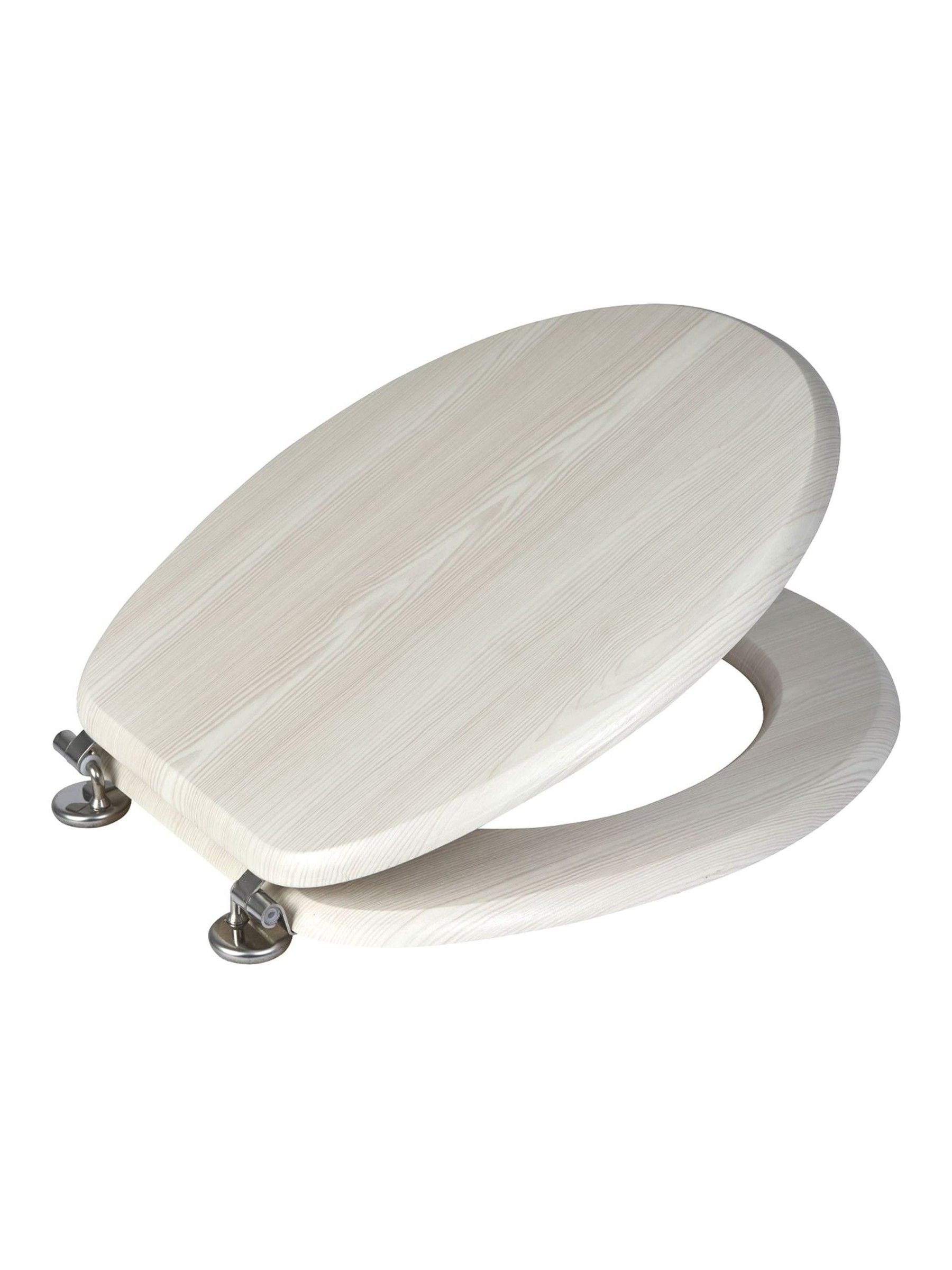 Showerdrape - Oxford houten toiletbril