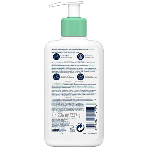 Cerave - Foaming Cleanser For Normal To Oily Skin