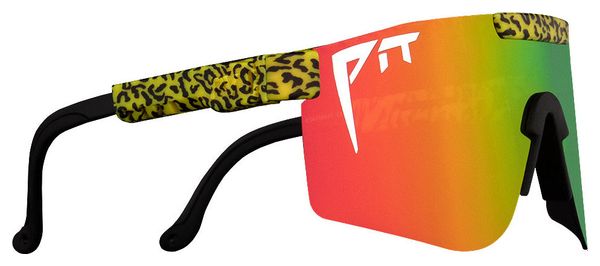Paire de Lunettes Pit Viper The Carnivore Double Wide Jaune/Noir