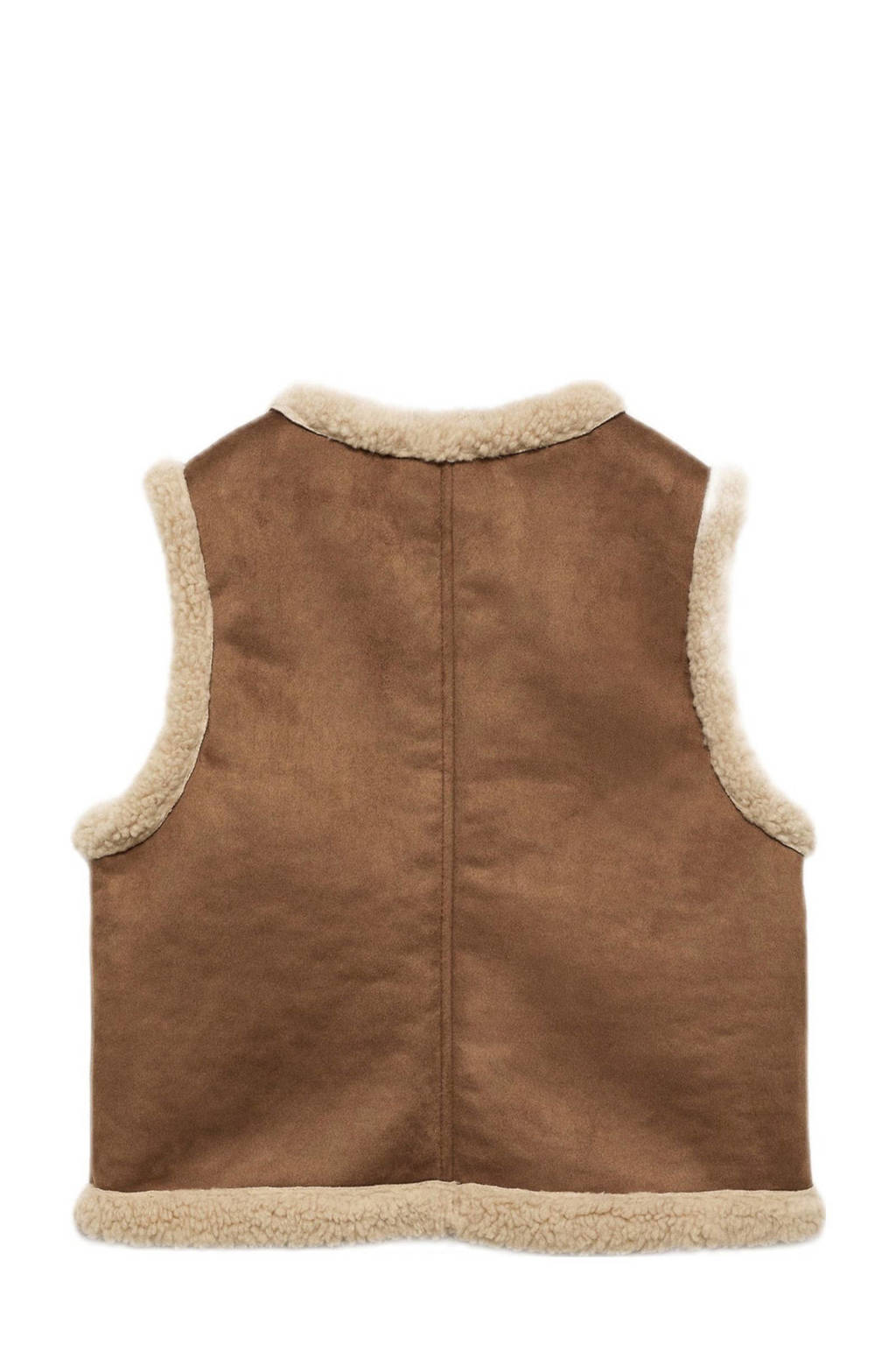 Mango Kids gilet bruin