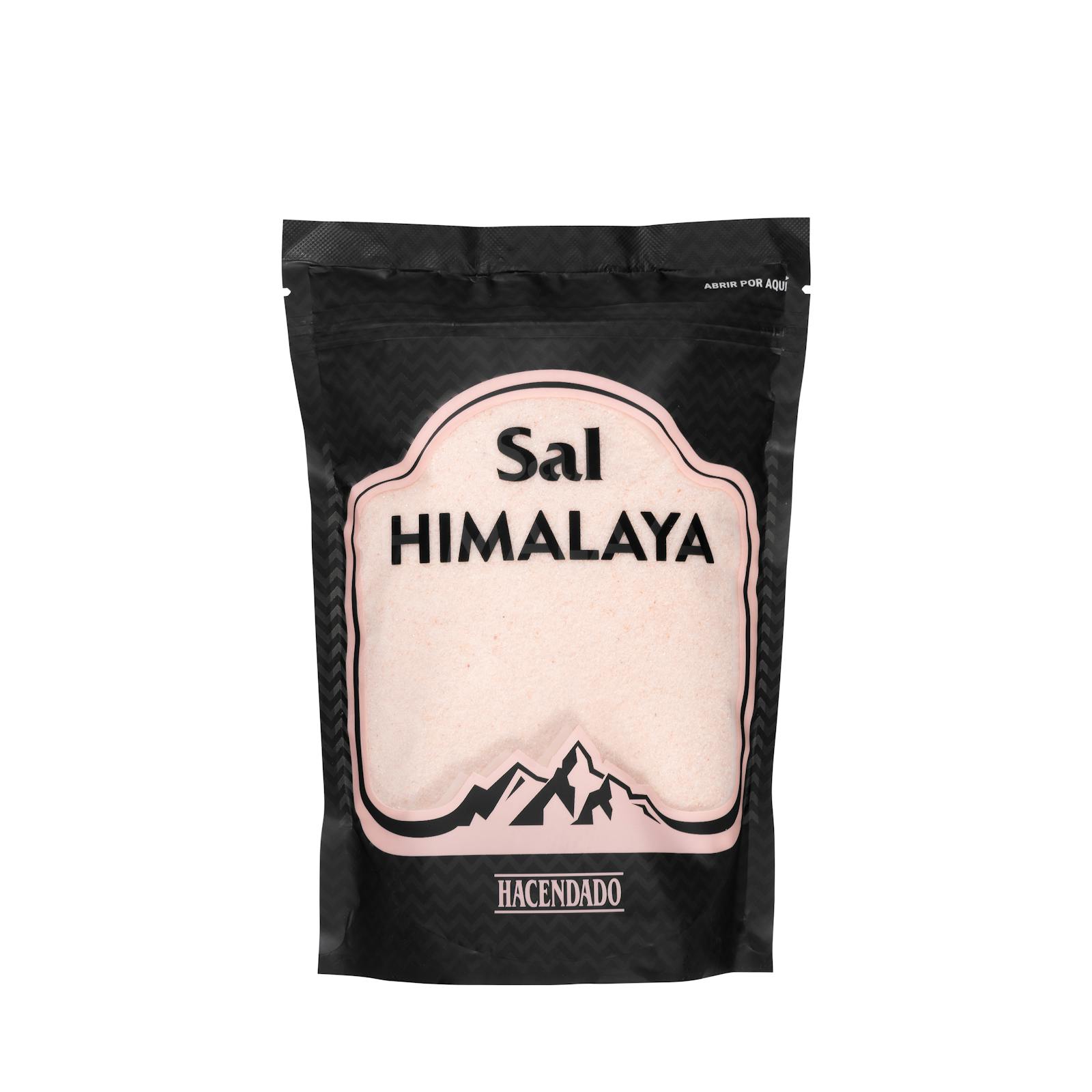 Sel rose de l'Himalaya Hacendado
