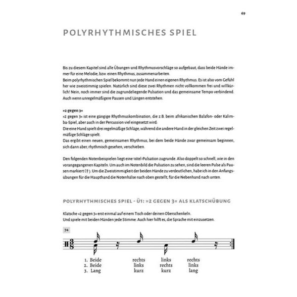 Cora Krötz Handpan spielend lernen