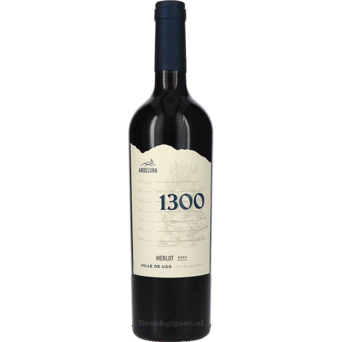 Andeluna 1300 Merlot 75 cl