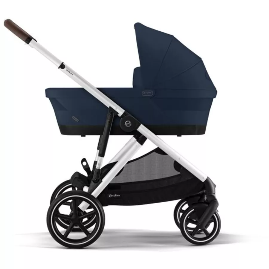 cybex GOLD Kombikinderwagen Gazelle S Silver Ocean Blue