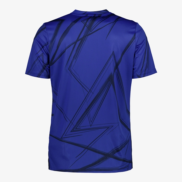 Dutchy Dry heren voetbal T-shirt donkerblauw