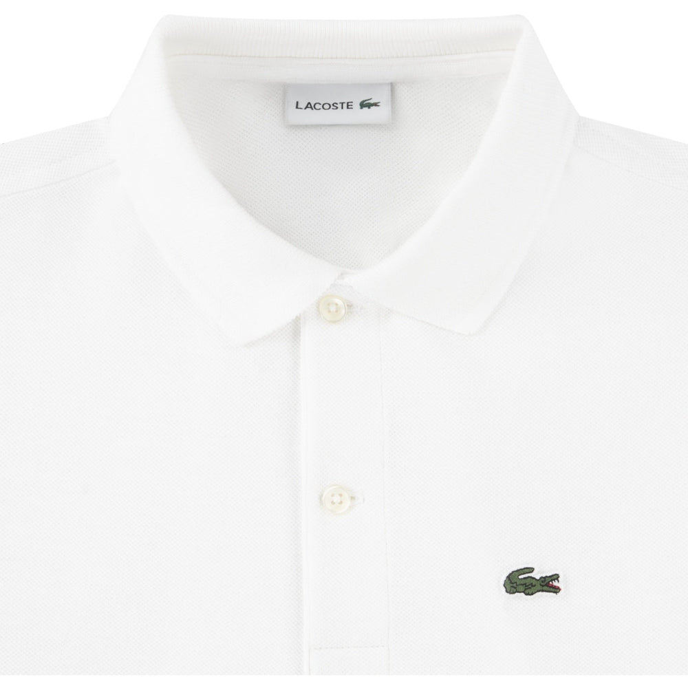 Køb LACOSTE Blanc Non-Organic Petit Pique Polo