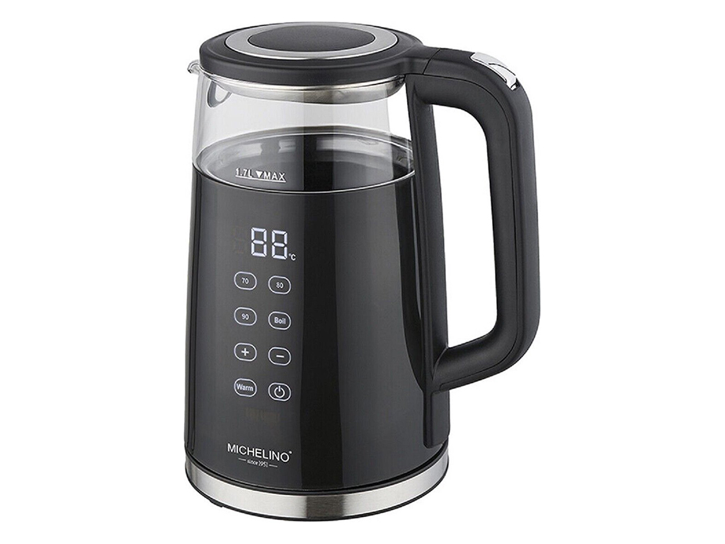 Michelino 1,7 liter digitale waterkoker - 2200 watt