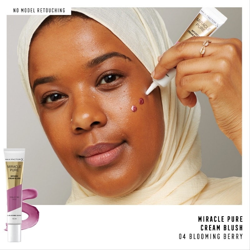 Max Factor Miracle Pure Infused Cream Blush 15 ml - 04 Blooming Berry