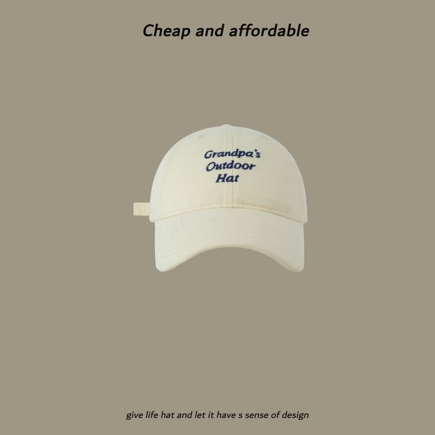 Alpha Kiss - Baseballpet met geborduurde letters