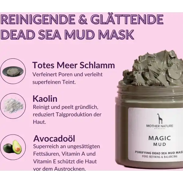 Purifying Dead Sea Mud Mask