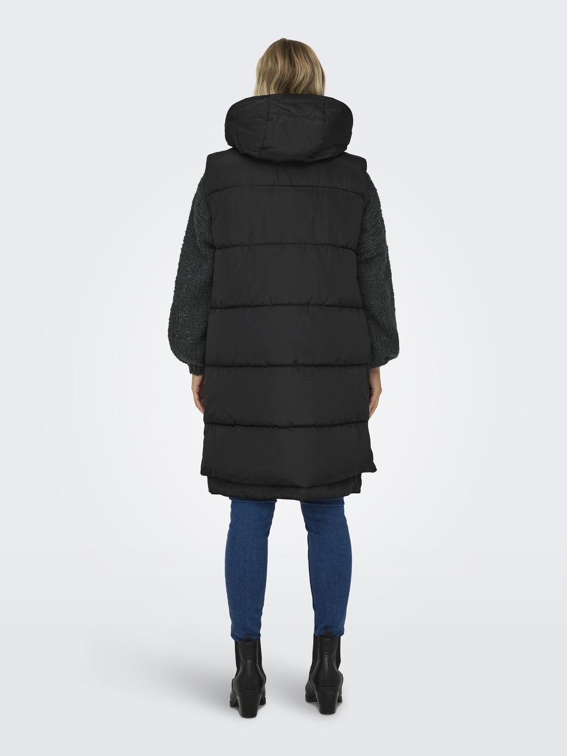 ONLNEWNORA Daunenweste Black