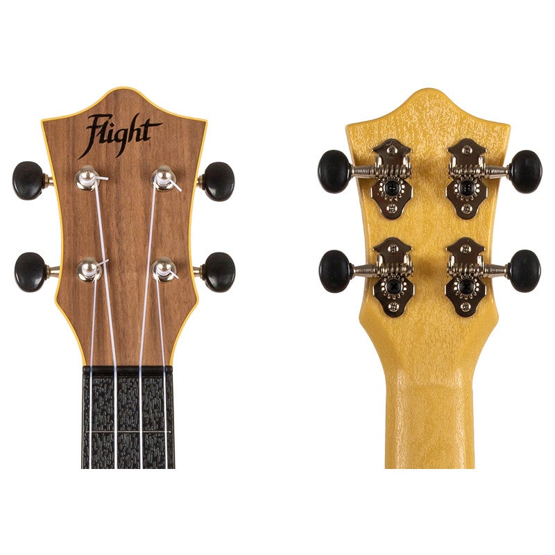 Flight Travel Series TUSL50 Walnut Salamander Concert Scale sopraan ukelele met gigbag