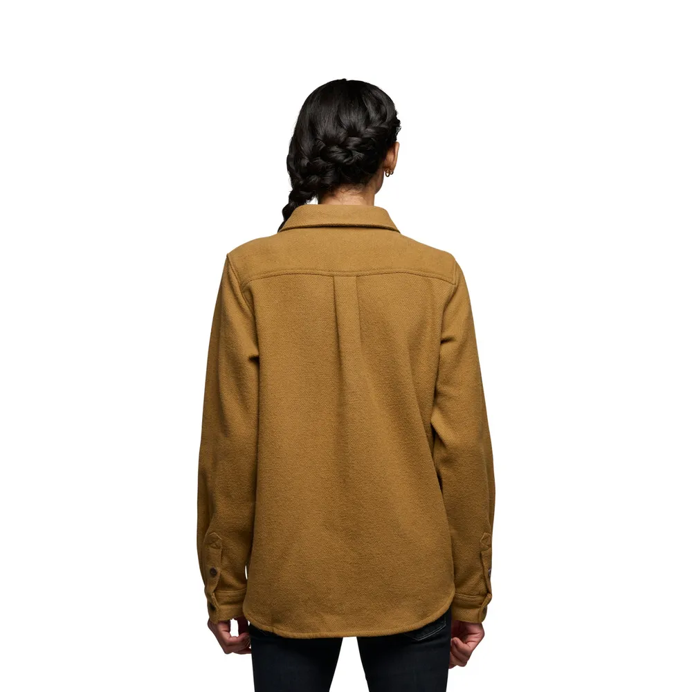 Black Diamond Women's Project Heavy Flannel Flax