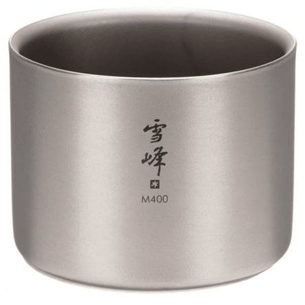 Snow Peak - Ti-Double Stacking Mug M400 - Tasse
