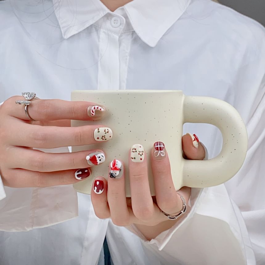 Babeybey - Kerst Press On Nails