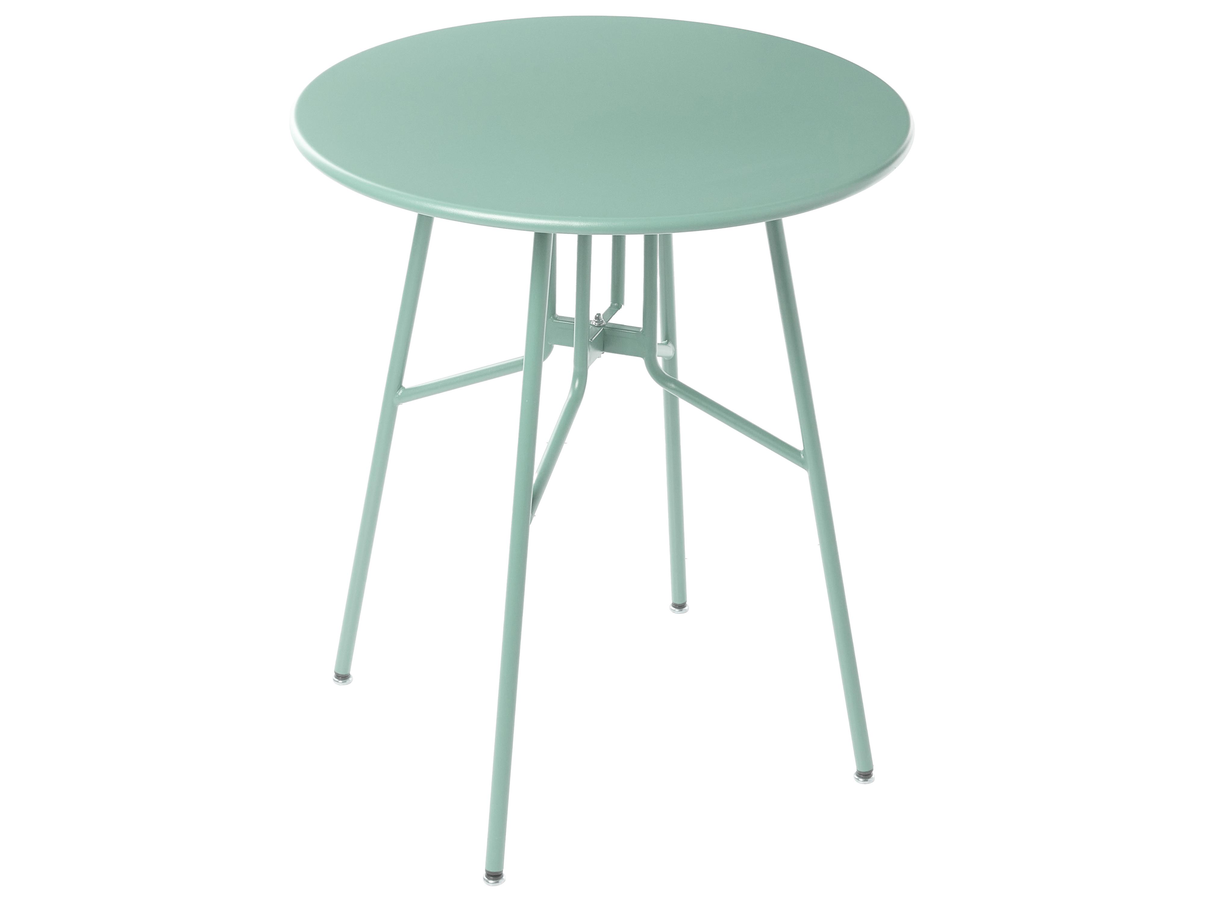 Bistrotafel TALTAL 64 cm 64 cm Metaal Lichtgroen