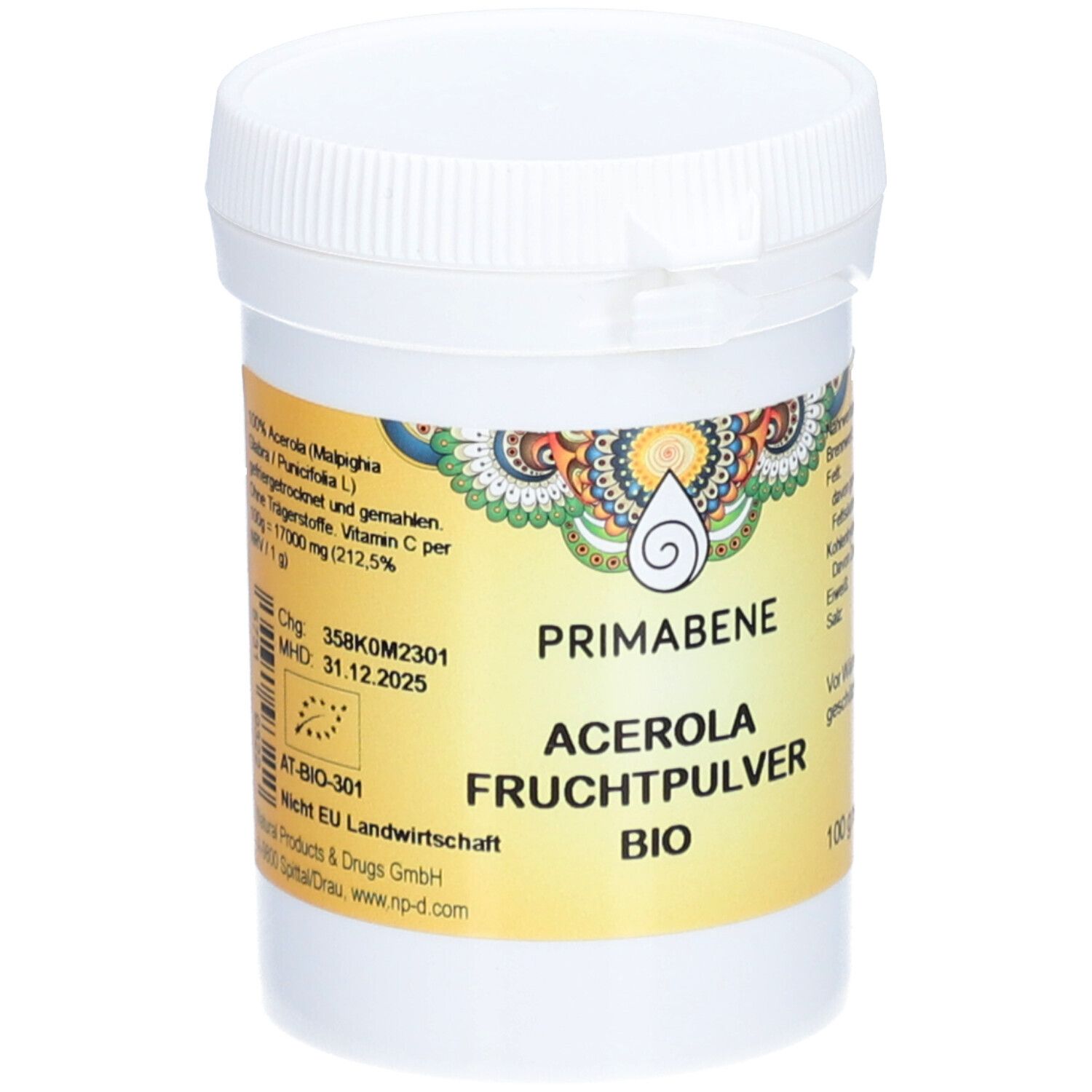 PRIMABENE Acerola Furchtpulver